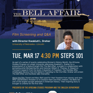 Africana_Kwakiutl L. Dreher Film Flyer 2026