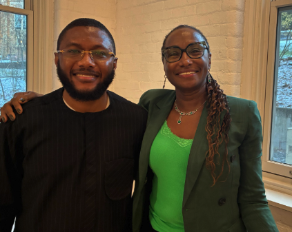 Michael Tahiru and Simone A James Alexander