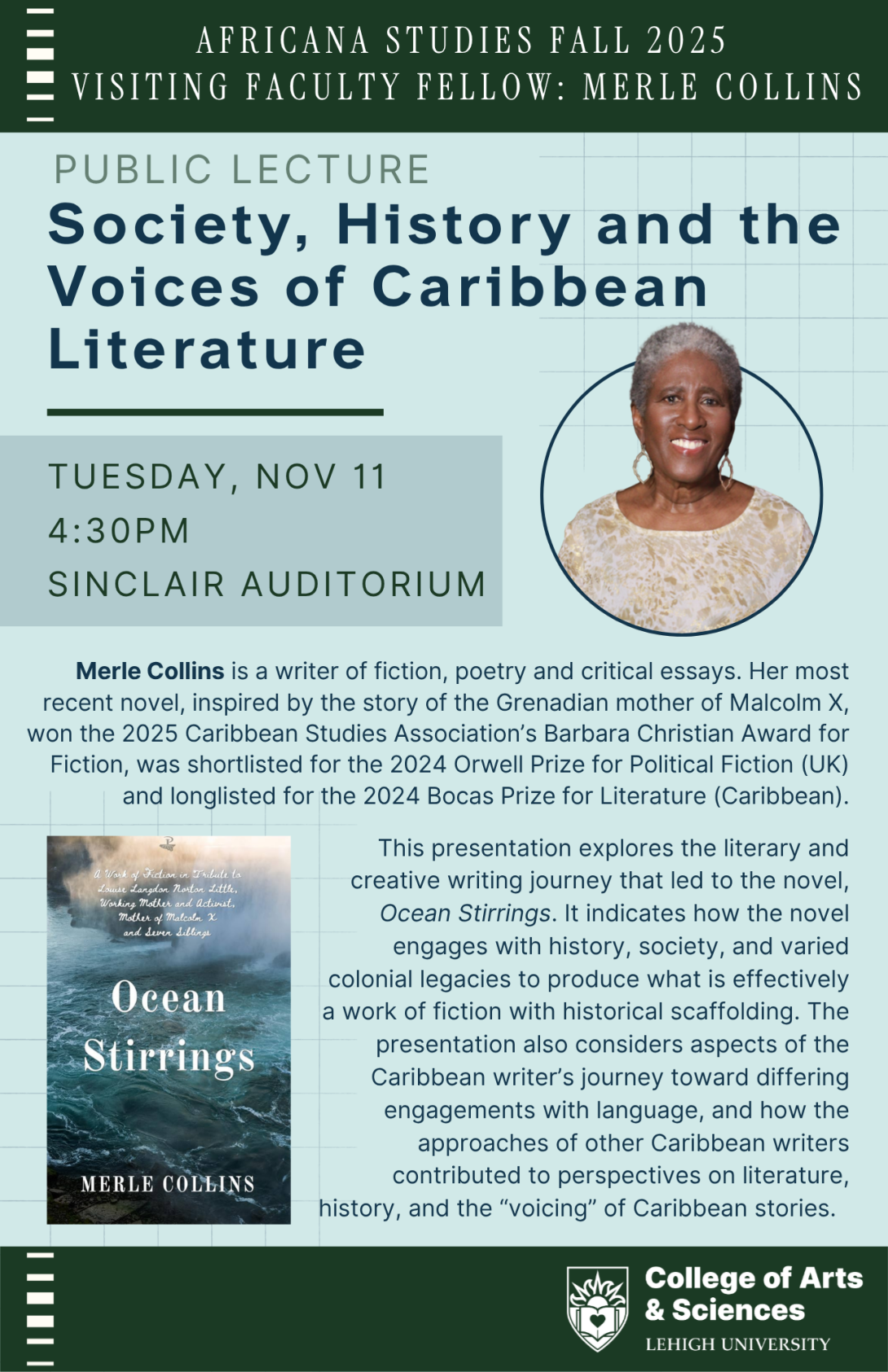 Merle Collins Public Talk